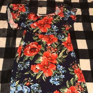 Off the shoulder fitted dress